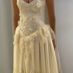Lace tiered dress